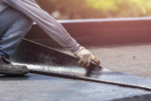 Professional Waterproofing technician working in Libertytown, MD